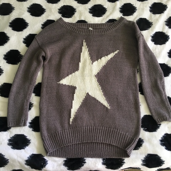 Grey & Bone Star Aeropostale Sweater - Picture 4 of 4